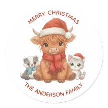 Höglands Ko Jul Anpassad Familjenamn