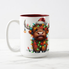Höglands Ko Jul Två-Tonad Mugg