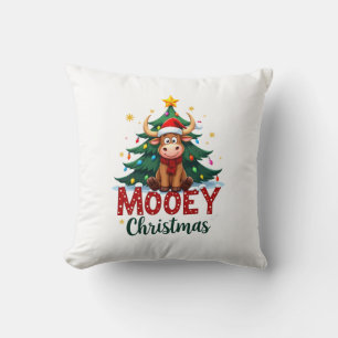 Höglands Ko Kviga Tomtehatt Mooey Julgran Kudde