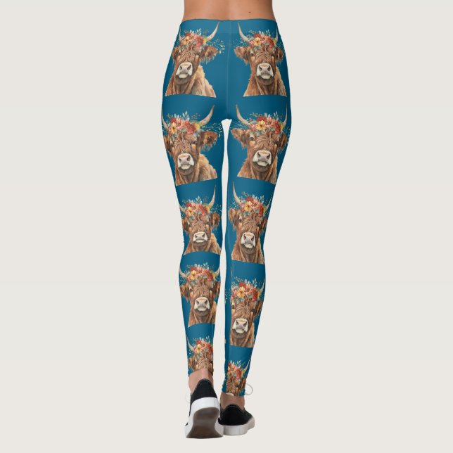 Höglands ko. leggings (Baksida)