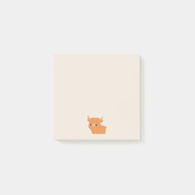 Höglands Ko Post-it Block (Framsida)
