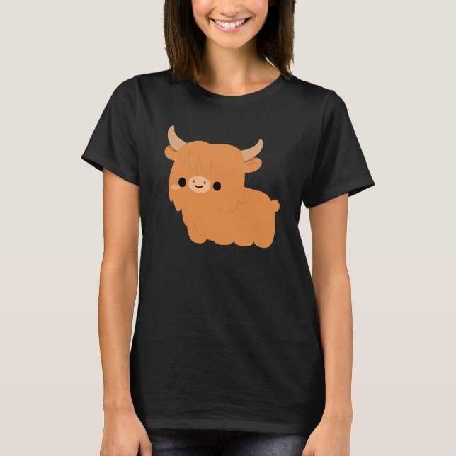 Höglands Ko T Shirt (Framsida)