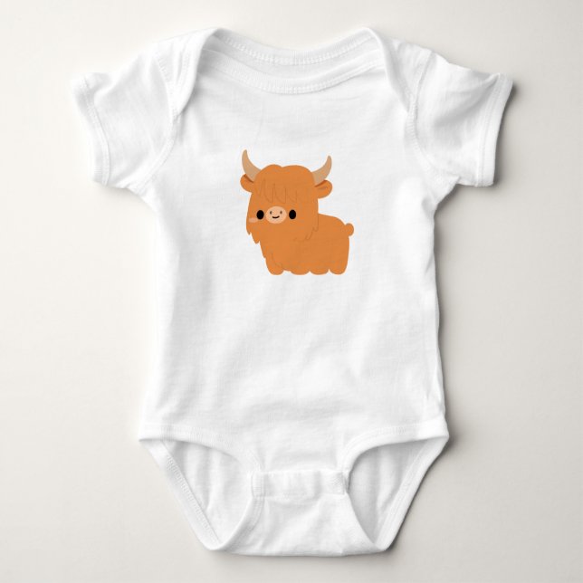 Höglands Ko T Shirt (Framsida)