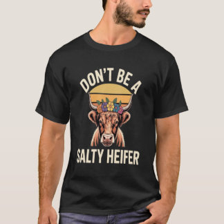 Höglands Ko T-Shirt Rolig Män Kvinnor T-Shirt