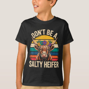Höglands Ko T-Shirt Roliga Män Kvinnor