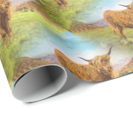 Höglands- komodell presentpapper