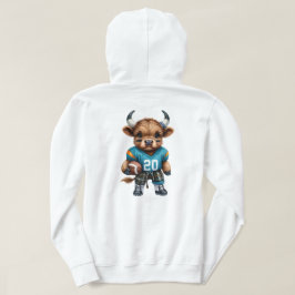 Höglands kor och fotboll hoodie