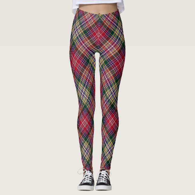 Höglandsarvs Tartan Klassiska Leggings (Framsida)
