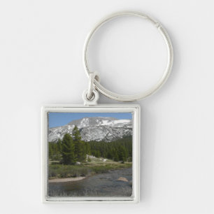 Höglandsbergström II vid Yosemite Fyrkantig Silverfärgad Nyckelring