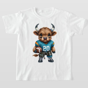 Höglandsboskap och fotboll t shirt
