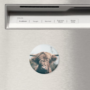 Höglandsboskap porträtt magnet