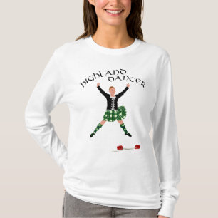 Höglandsdansör Ghillie Callum Svärddans Tee Shirt