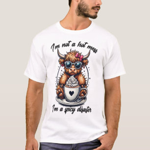 Höglandska Ko Kaffee Png, Koffee Ko Png T Shirt