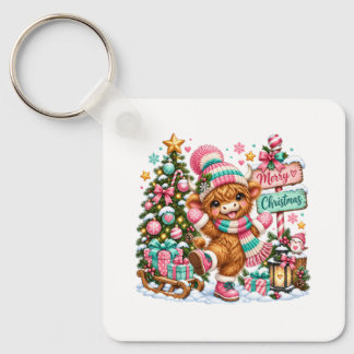 Höglandskaffe God Jul Nyckelring