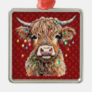 Höglandskäggig ornament