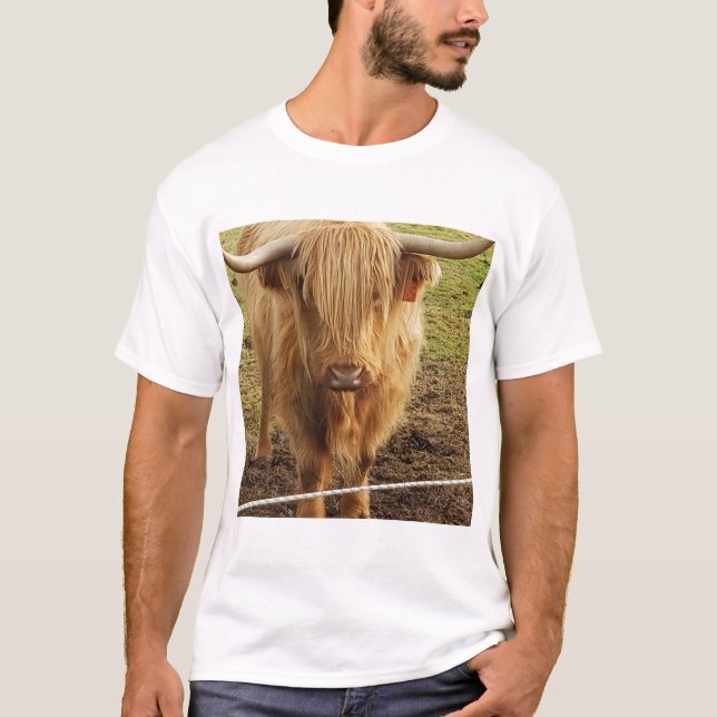Höglandskon T Shirt (Framsida)