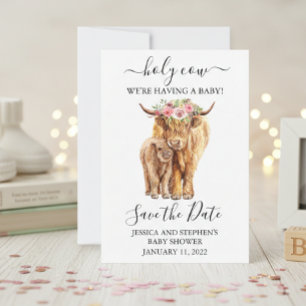 Höglandskulla Baby Shower Spara datum Datumet