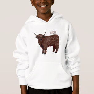 Höglandsnötkreatur serieillustration t shirt