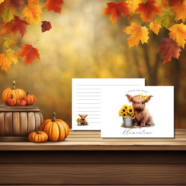 Höglandsolrosbucket Anteckningskort (Skapare uppladdad)