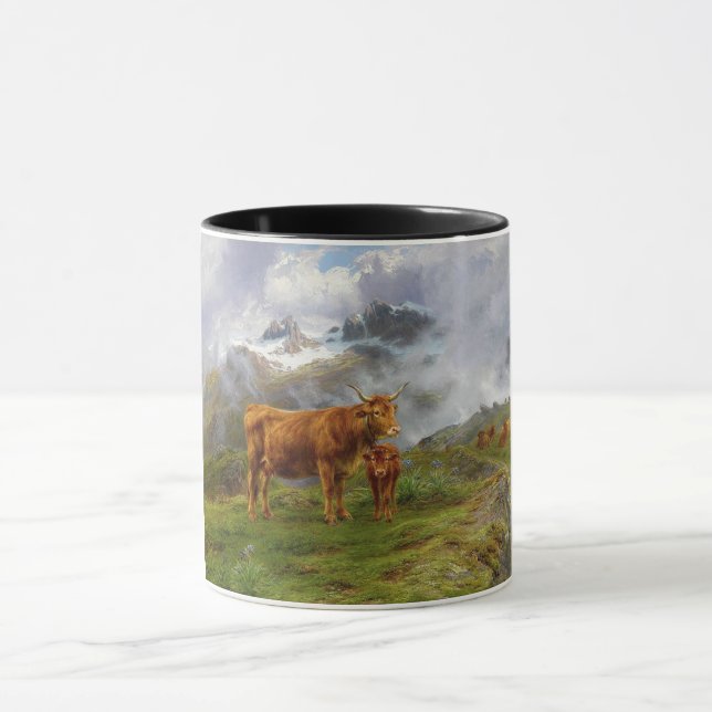 Höglandstam (av Rosa Bonheur) Mugg (Center)