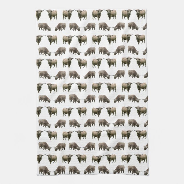 Höglland Cow Frenzy Kitchen Towel (välj färg) Kökshandduk (Vertikal)