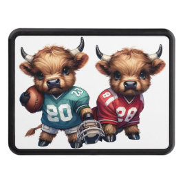 Högllandskon och fotboll dragkroksskydd