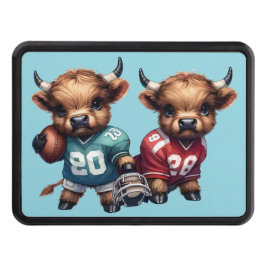 Högllandskon och fotboll dragkroksskydd