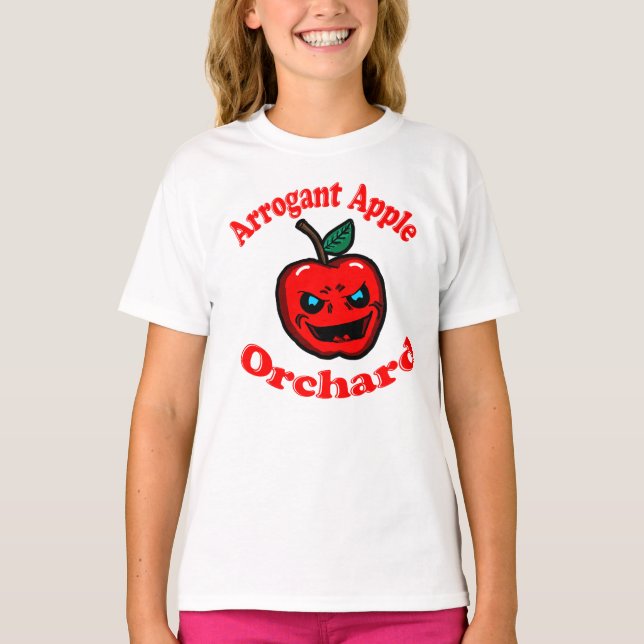 Högmodig Äppelodling T Shirt (Framsida)