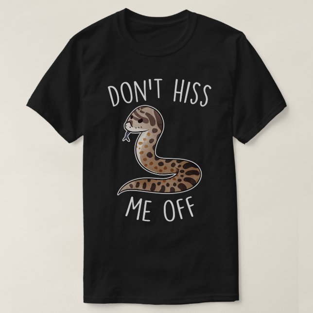 Hognos Snake Hiss Hiss... T Shirt (Design framsida)