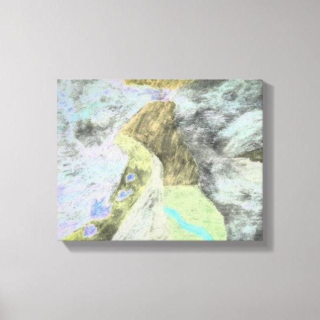 Högpass-Kanvastryck Canvastryck (Framsida)