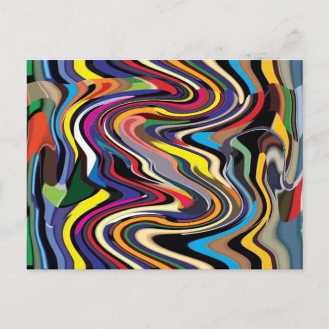 Högpresterande adrenaline: Push Boundaries Vykort (Framsida)