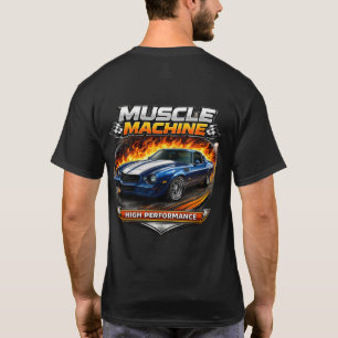 Högpresterande Vintagebilkonst T Shirt