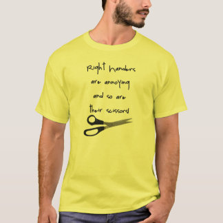 Högra Handers är förarglig T-shirt