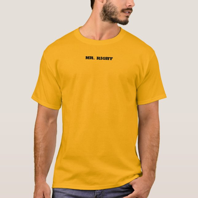 Högra Herr Tee Shirt (Framsida)