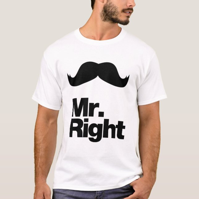 Högra Herr Tee Shirt (Framsida)