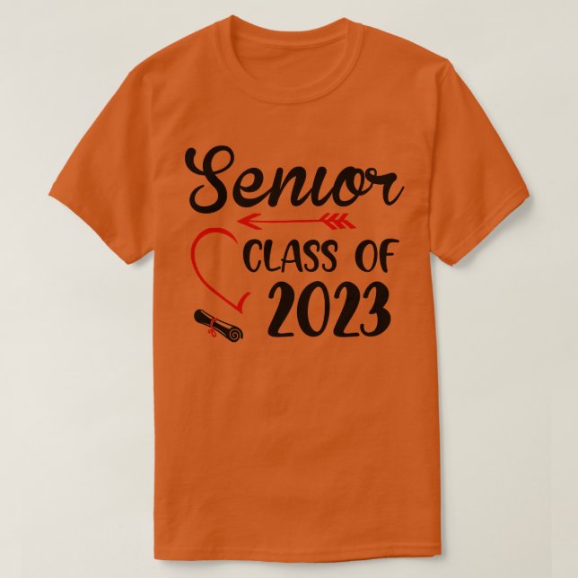 Högre 2023 klass 2023 Student 40 T Shirt (Design framsida)