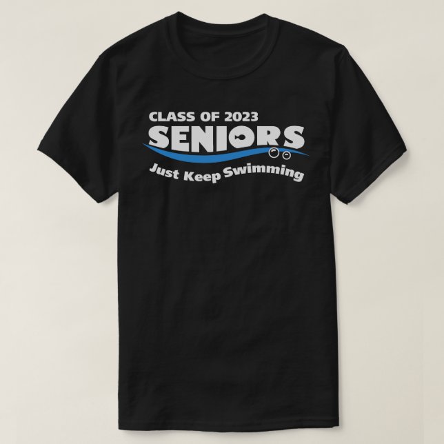 Högre 2023 klass 2023 Student 45 T Shirt (Design framsida)