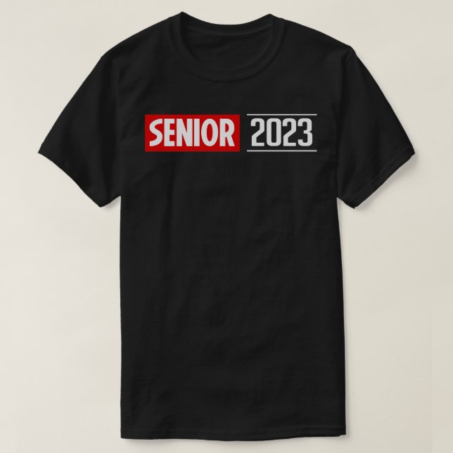 Högre 2023 Klass 2023 Student 8 T Shirt (Design framsida)