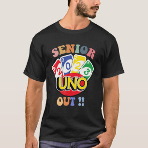 Högre 2023 Uno Out Class of 2023 Back to school T Shirt