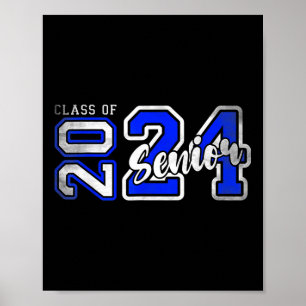 Högre 2024 klass 2024: högre chefer Studenten 2024 Poster
