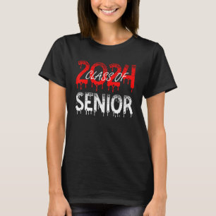 Högre 2024 KLASS 2024 Studenten eller första dagen T Shirt