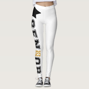 Högre 2025 års märkningar leggings