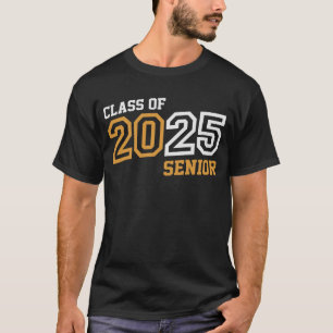 Högre 2025 Klass 2025 Back to school T Shirt