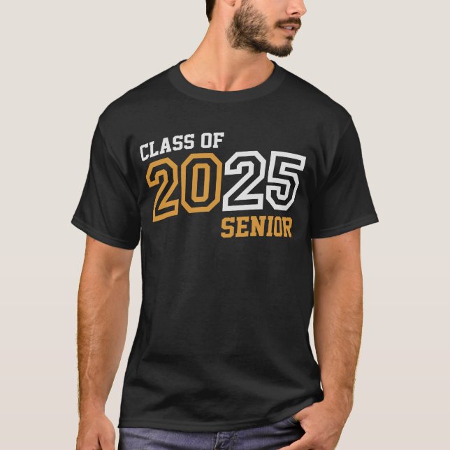 Högre 2025 Klass 2025 Back to school T Shirt (Framsida)