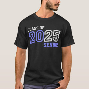 Högre 2025 klass 2025 Studenten 25 Tillbaka till S T Shirt