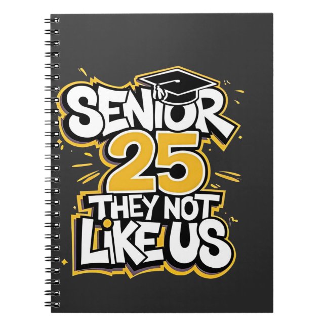 Högre 2025 tycker de inte om U Studenten Student Anteckningsbok (Framsidan)