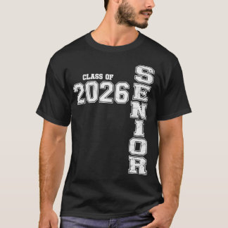 Högre 2026 Studenten Min sista första klassdag T Shirt