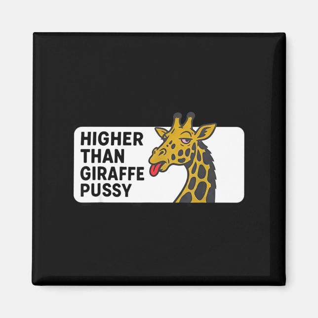 Högre än giraffen  magnet (Framsidan)