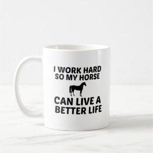 HÖGRE ARBETE BÄTTRE LIV KAFFEMUGG