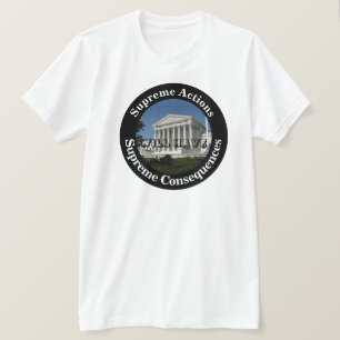 Högre åtgärder kommer att få de högsta konsekvense t shirt